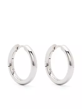 Серьги-кольца Tunnel среднего размера Missoma, серебряный
