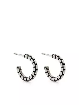 Серьги-кольца WERKSTATT:MNCHEN, серебряный