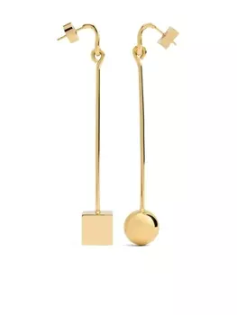 Серьги Les Boucles Nodo Jacquemus, золотой