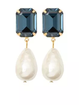 Серьги Liana Jennifer Behr, белый