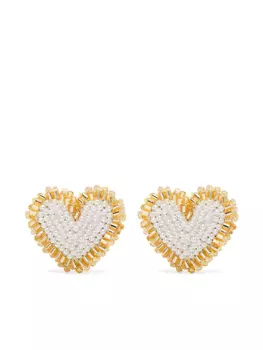 Серьги «Любовное письмо» Vanina, белый