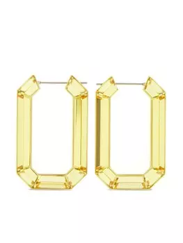 Серьги Lucent Swarovski, желтый