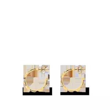 Серьги LV Malletage Louis Vuitton, золотой