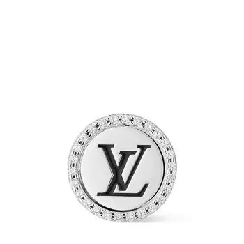 Серьги LV Sparkle Louis Vuitton, металлик