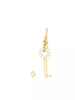 Серьги Marc Jacobs Hook & Key, золотой
