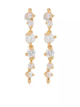 Серьги Maria Black среднего размера Artic, золотой