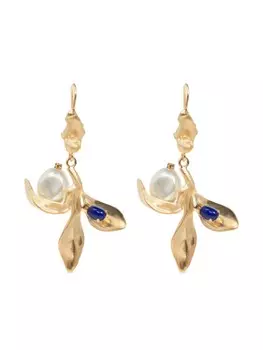 Серьги Marni Flower Delirium, золотой
