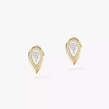 Серьги Messika Fiery 0.10ct, желтое золото/бриллианты