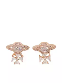 Серьги Mila с декором Orb Vivienne Westwood, розовый
