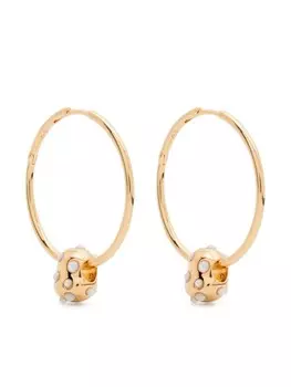 Серьги Missoma Abacus Nugget, золотой