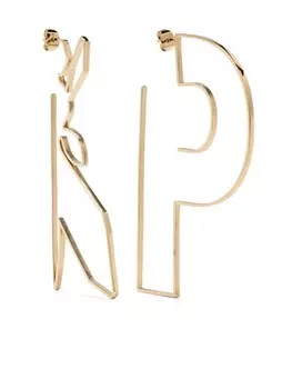 Серьги P and Fly Patrizia Pepe, золотой