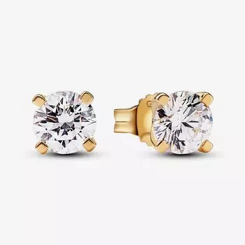 Серьги Pandora Era Lab-grown Diamond 1.00 carat tw 14k, золото
