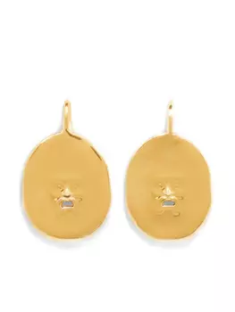 Серьги Patou Face, золотой