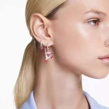 Серьги-Подвески «Алиса в стране чудес» Swarovski