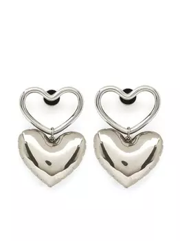 Серьги-подвески Blow Up Nina Ricci, серебряный