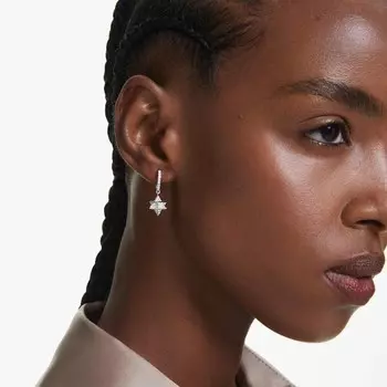 Серьги-Подвески Dextera Swarovski