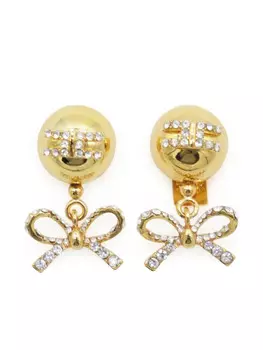 Серьги-подвески Elisabetta Franchi, золотой