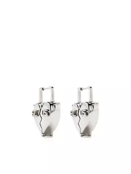 Серьги-подвески Gcds, серебряный