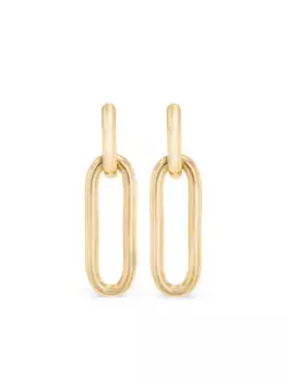 Серьги-подвески Havana из желтого золота Pragnell, золотой