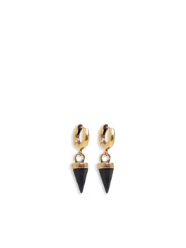 Серьги-подвески ISABEL MARANT с подвесками, черный