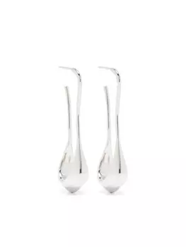 Серьги-подвески LEMAIRE, серебряный