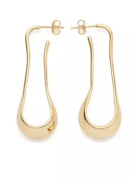 Серьги-подвески LEMAIRE, золотой