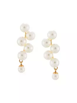 Серьги-подвески Marcella Jennifer Behr, белый