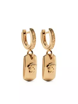 Серьги-подвески Medusa Versace, золотой