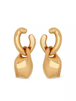 Серьги-подвески O Double Oscar de la Renta, золотой