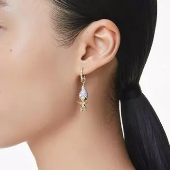 Серьги-Подвески «Тролли удачи» Swarovski