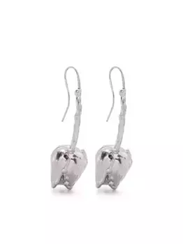 Серьги-подвески Tulip Marni, серебяный