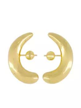 Серьги-полумесяцы Panconesi, золотой