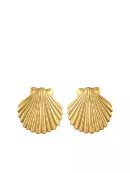 Серьги-ракушки MAYOL, золотой