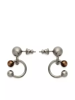 Серьги Rattle LEMAIRE, серебряный