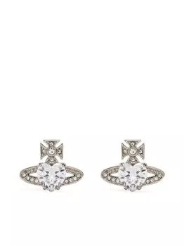 Серьги с декором Orb Vivienne Westwood, серебряный