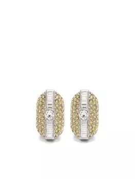 Серьги с кристаллами Miu Miu, серебряный