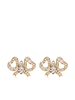 Серьги с кристаллами в форме шара Vivienne Westwood, золотой