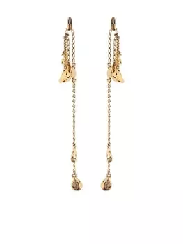 Серьги с подвесками LEMAIRE, золотой