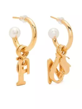 Серьги с подвесками Sunnei, золотой