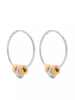 Серьги-счеты Missoma, серебряный