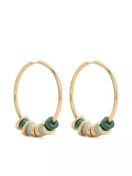 Серьги-счеты Missoma, золотой