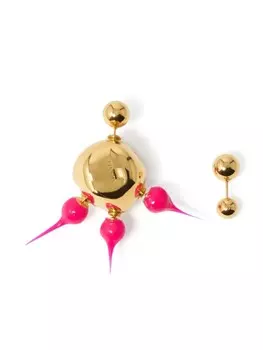 Серьги-шипы Sunnei, золотой