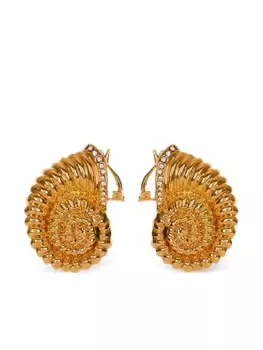 Серьги со стразами Balmain, золотой