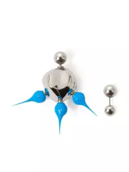 Серьги Spike Round Sunnei, серебяный