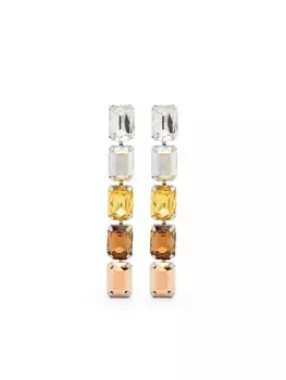 Серьги Sunset Rosantica, серебряный