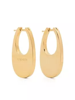 Серьги Swipe среднего размера Coperni, золотой