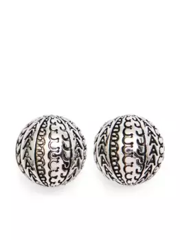 Серьги The Monogram Stud MARC JACOBS, серебяный