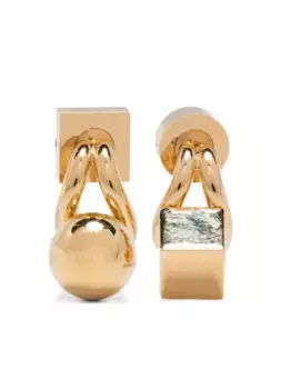 Серьги The Nodo JACQUEMUS, золотой