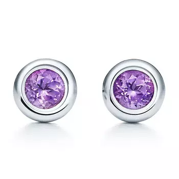 Серьги Tiffany & Co. Elsa Peretti Color by the Yard, серебро