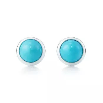 Серьги Tiffany & Co. Elsa Peretti Color by the Yard, серебро